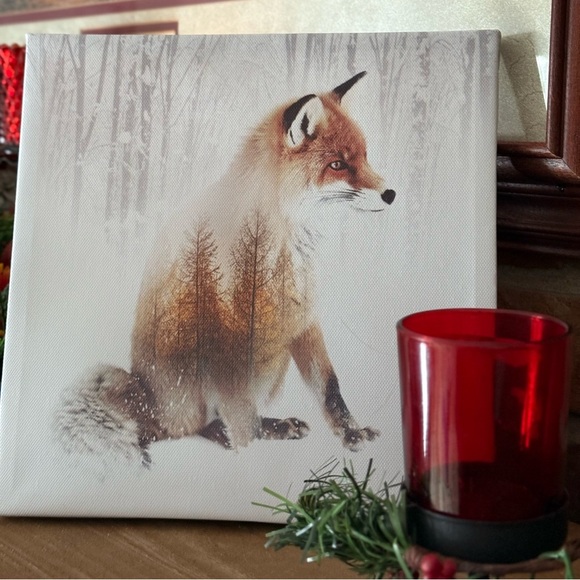 ❤️ Red Fox Canvas Wall Art - Picture 4 of 5